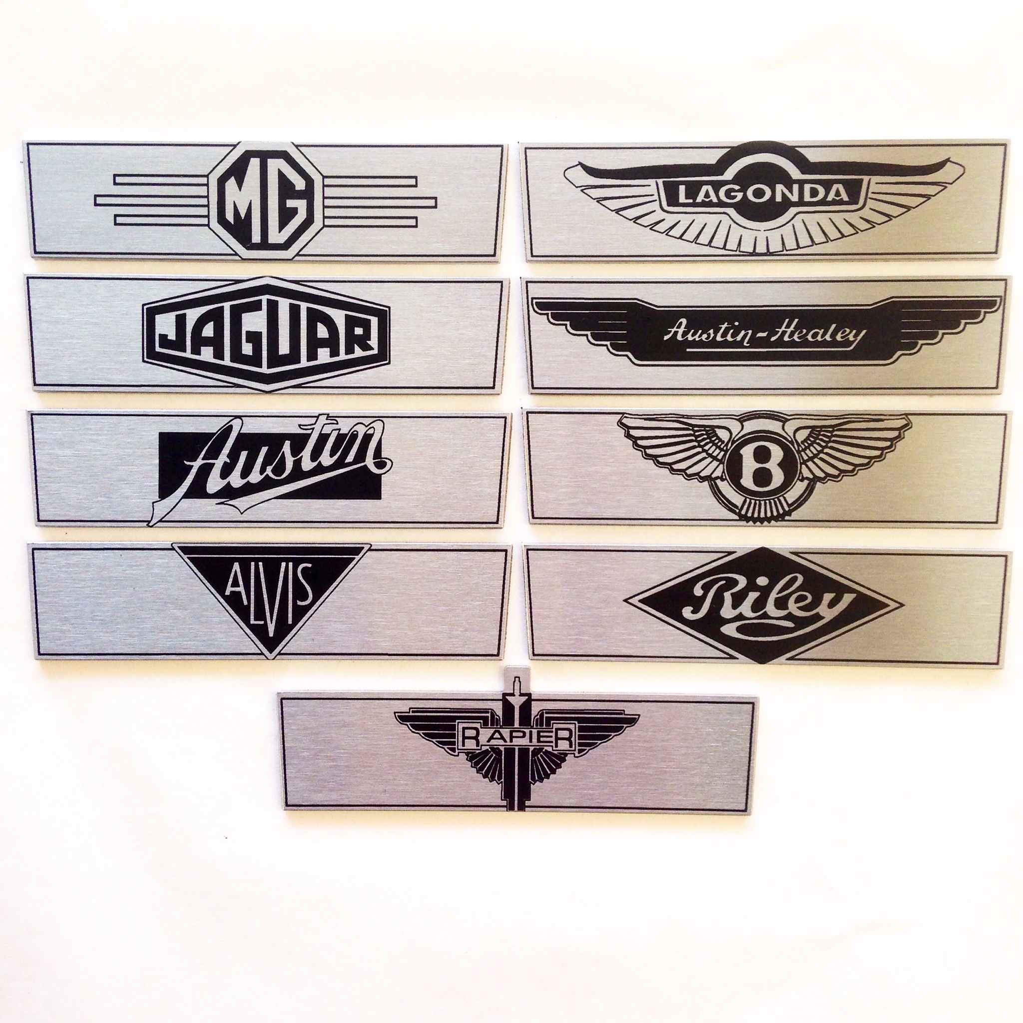Laser Etched Plates Laser Etched Plates